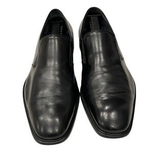 Salvatore Ferragamo Classic Black Men's Slip-On Shoes size:9 2E
